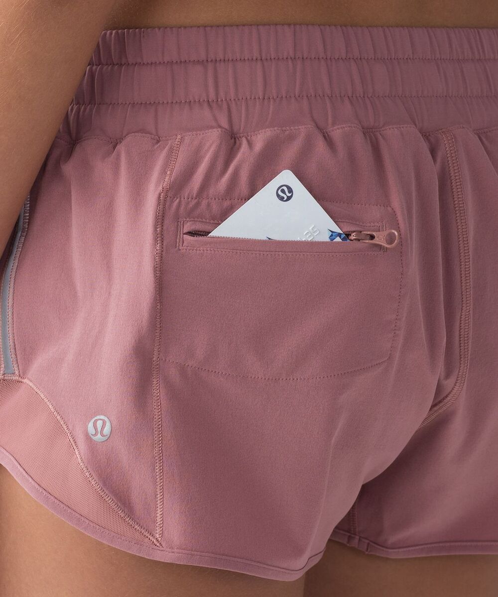 Lululemon Hotty Hot Athletic Running Short *2.5" Quicksand Size 6